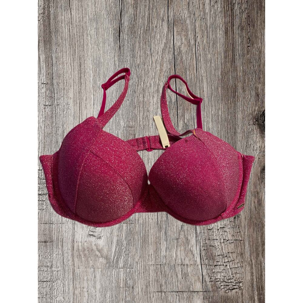 PINK sparkly bra